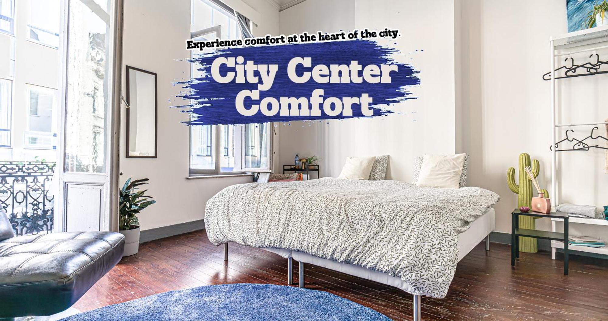 Lovely With View At Vibrant Ghent, Breezy Balcony * Gent